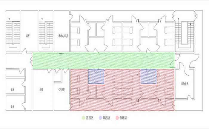 負壓病房平面圖